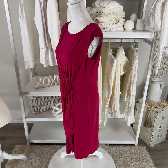 Ronni Nicole women's size 12 pink dress, casual, office, professional, #2597 - Picture 2 of 9